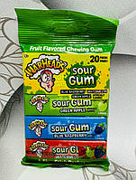 Кислі жуйки WarHeads Sour Gum фруктових смаків