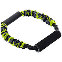 Еспандер трубчастий із ручками в захисному рукаві навантаження — 20.5 кг Zelart FI-7833-45