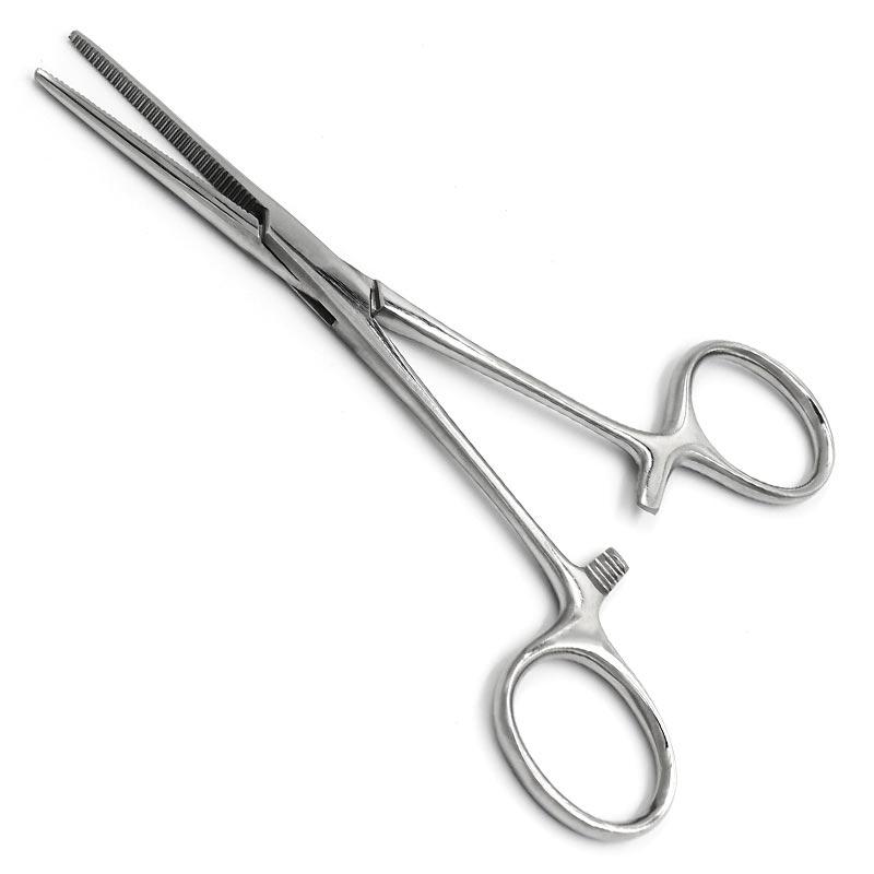 Затискач Більрот (Billroth) прямий, 140 мм, дитячий, тонкий, фото 1