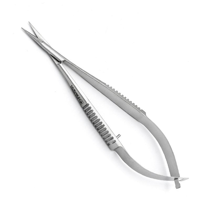 Ножиці за Ваннасом (Vannas), прямі, гострокінцеві, 120 мм, фото 1