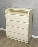 Дитячий комод з пеленальним столиком Лайт колір горіх