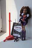 Monster High Original Favorites Clawdeen Wolf Doll Лялька монстер хай Клодін Вульф базова з вихованцем, фото 5