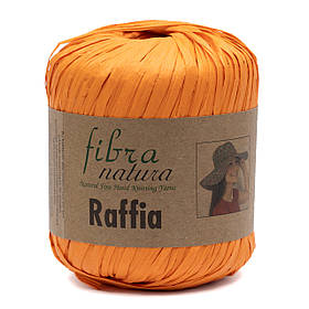 Пряжа Raffia Fibranatura, колір Помаранчевий