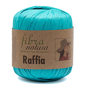 Пряжа Raffia Fibranatura, колір Бірюзовий