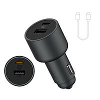 Оригинальная автомобильная зарядка Xiaomi Mi Car Charger 100W + кабель type-с