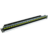 Патч-панель 19" 24xRJ-45 UTP cat. 5е, 1U Molex (PID-00174)