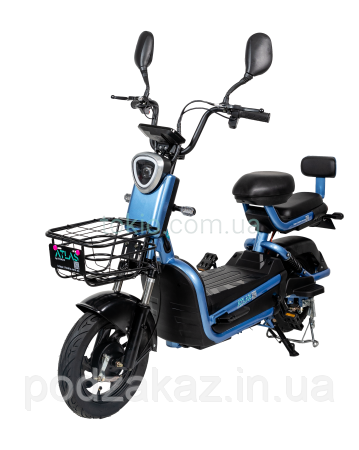 Електроскутер Atlas Bird Blue HLZ, фото 1