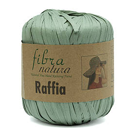 Пряжа Raffia Fibranatura, колір Пильна м'ята