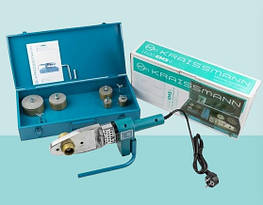 Паяльник для пластикових труб KRAISSMANN 1600 EMS 6 (насадки 6шт, потужність 1600 Вт, кейс)