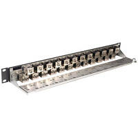 Патч-панель 19" 24xRJ-45 FTP cat. 6, 1U Molex (PID-00182) (1162219)