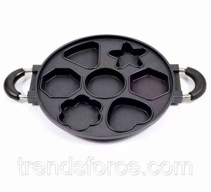 Форма для випікання оладок і панкейків із різними фігурами 207589