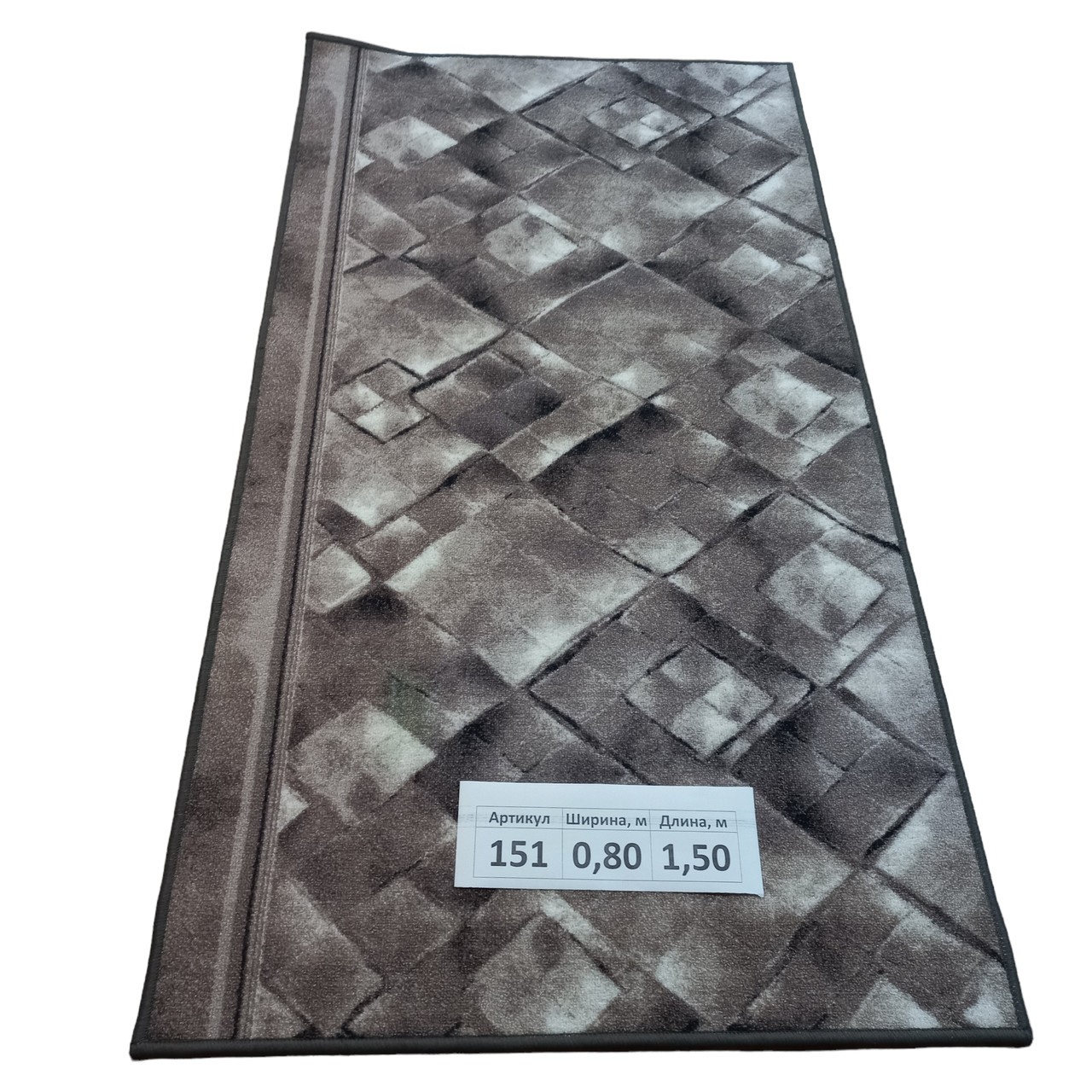 Килим на повстяній основі Dinarsu Print 78s 80х150 см, фото 1