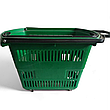 Б/у Пластикові кошики для магазину, супермаркету, купівельні кошики, фото 3