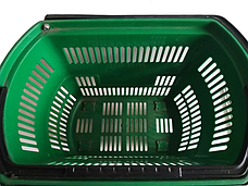 Б/у Пластикові кошики для магазину, супермаркету, купівельні кошики, фото 3