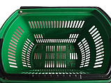 Пластикові кошики для магазину, супермаркету, кошики купівельні, фото 7