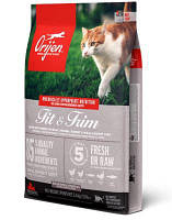 Сухой корм для кошек с избыточным весом Orijen (Ориджен) Fit&Trim с мясом птицы и рыбы 5.4 кг