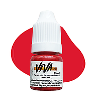 Пигмент VIVA ink Lips №9 Blood - 4 мл (Пигменты для татуажа - перманетного макияжа, микроблейдинга губ)