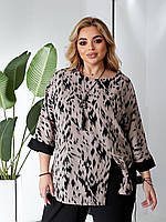 Блуза жіноча великого розміру. Розміри 54-56, 58-60, 62-64, 66-68, 70-72