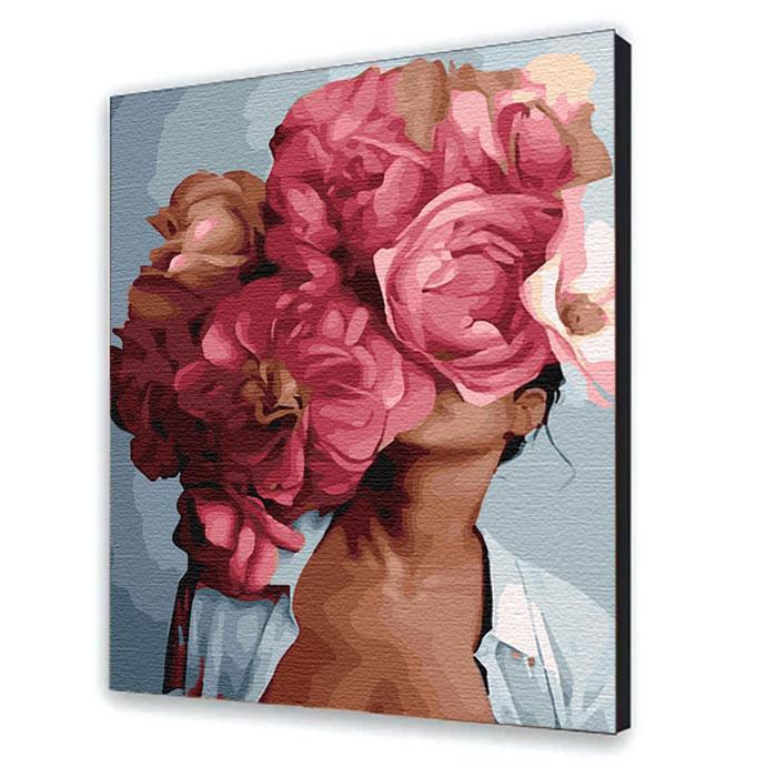 Картина за номерами "Квіткова Симфонія" розмір 40 х 50 см, код 10202, фото 1