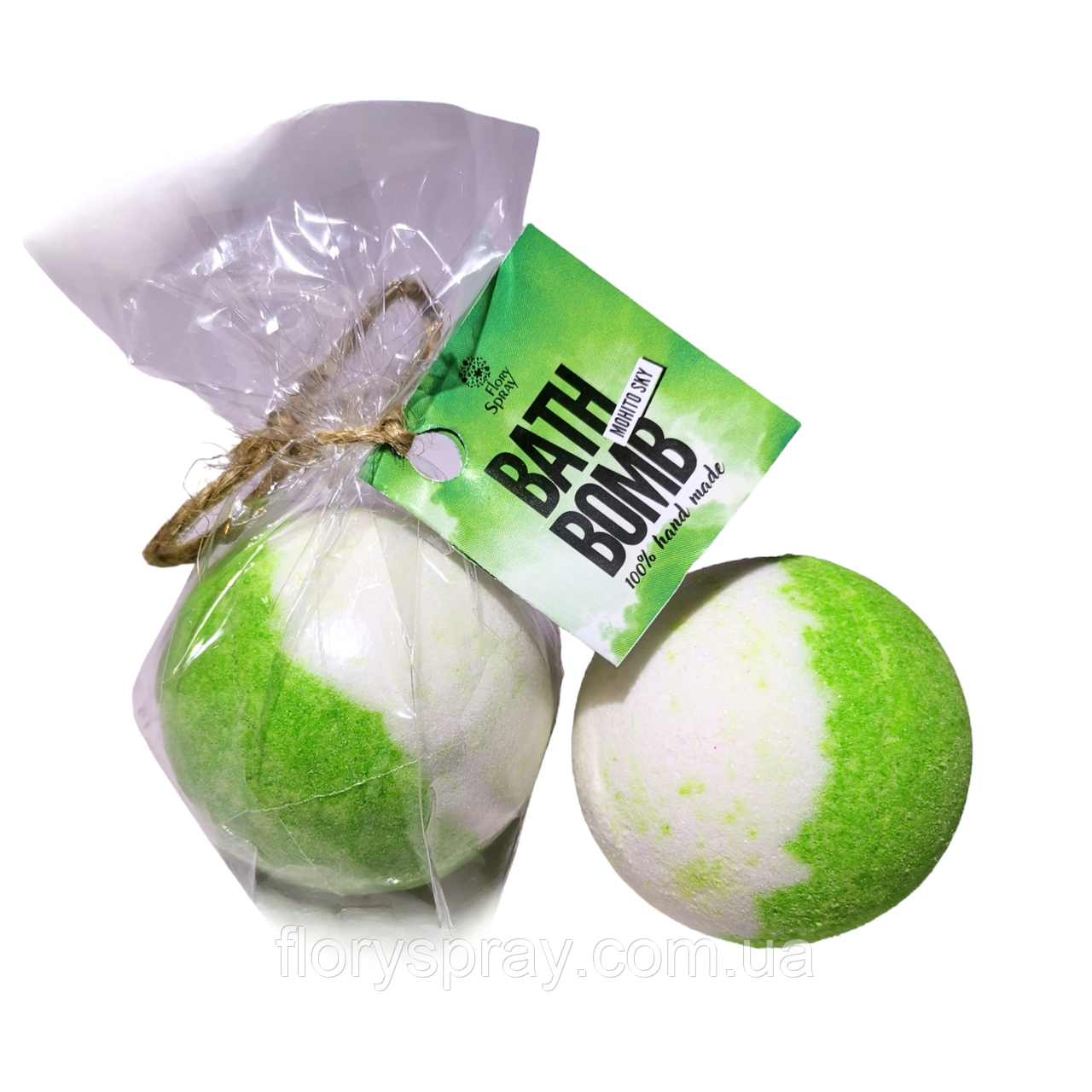 БОМБА ДЛЯ ВАНН "MOHITO SKY" BATH BOMB 110г