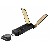 Межева карта Wi-Fi ASUS USB-AX56 AX1800 USB 3.0 WPA3 MU-MIMO OFDMA (USB-AX56) (1186752)