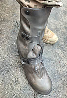 Чехлы бахилы водонепроницаемые для обуви от дождя, грязи силиконовые 44-45р (30см) высокие