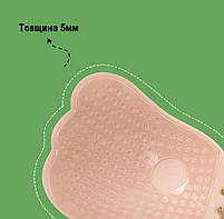 Бюстгальтер-невидимка Fly Bra чорний розмір D. Багаторазовий бюстгальтер невидимий Invisible Bra наклейки, фото 6