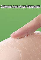 Силіконовий бюстгальтер невидимка Fly Bra Invisible бежевий розмір А. Невидимий бюстгальтер Bra Флай Бра, фото 8