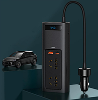 Инвертор в прикуриватель BASEUS IN-CAR INVERTER 150W Автоинвертор, Преобразователи напряжения