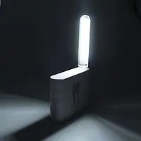 Мини фонарик на 8 светодиодов подсветка от Power Bank на брелок, LED светильник USB лампа карманная ТОП_LCH