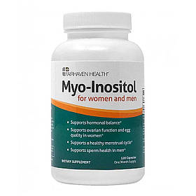 Міо-інозитол (Myo-Inositol for women and men) 500 мг 120 капсул FHH-00075