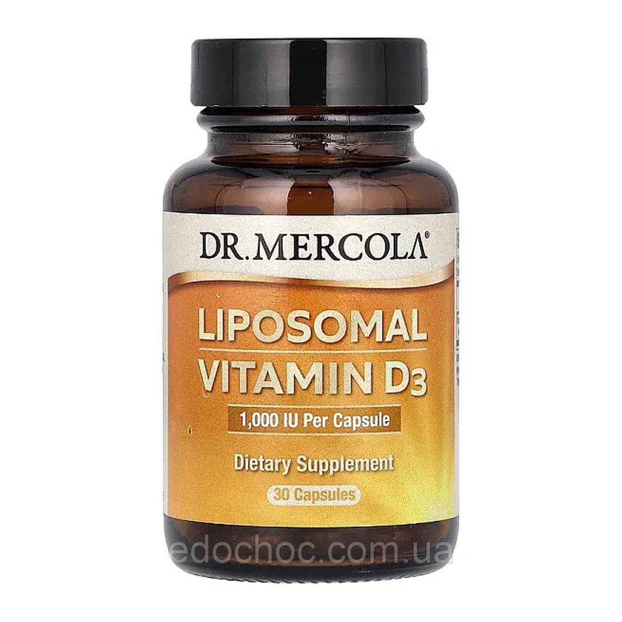 Вітамін Д ліпосомальний (Liposomal Vitamin D) 1000 МО 30 капсул MCL-01732, фото 1