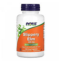 Скользкий вяз (Slippery Elm) 400 мг 100 капсул NOW-04750