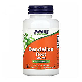 Корінь кульбаби (Dandelion Root) 500 мг 100 капсул NOW-04645