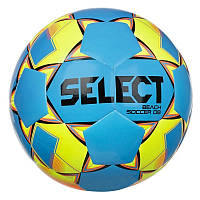 Мяч для пляжного футбола BEACH SOCCER DB v22 Select 099514-225 сине-желтый № 5, World-of-Toys