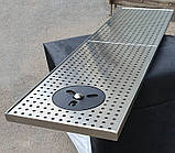 Спил-стоп накладний із ринзером із неіржавкої сталі, фото 2