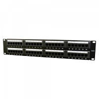 Патч-панель 19" 48xRJ-45 UTP cat.5е, 2U, тип 110 Cablexpert (NPP-C548CM-001) (1153341)