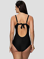 Злитий купальник з сіткою Fuba 2105 чорний 48 50 52 54 56 розмір, фото 2