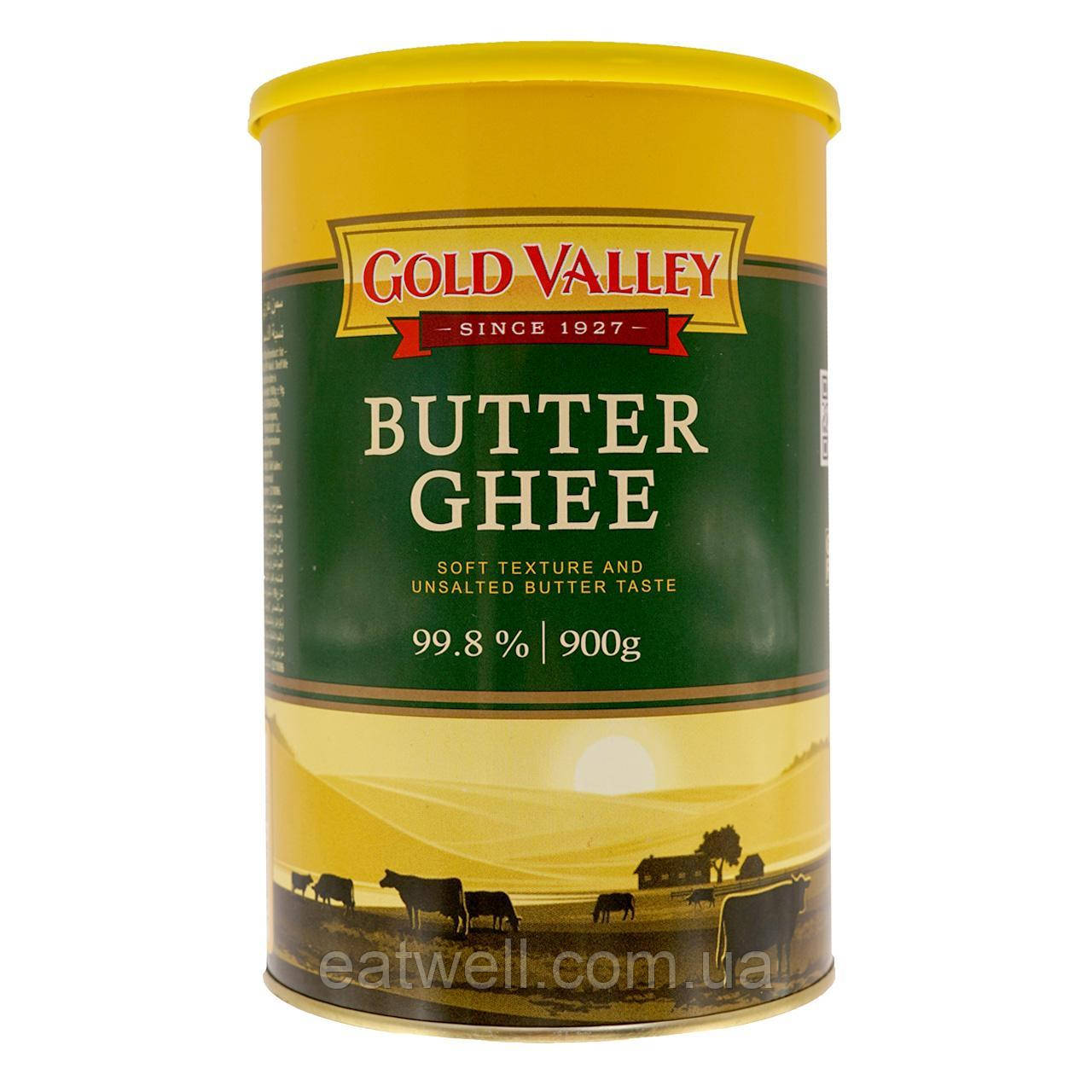 Гхі, топлене масло, Gold Valley Лівія, 1л (900г), фото 1