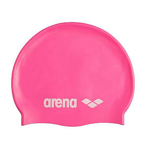 Шапка для плавання CLASSIC SILICONE Arena 91662-103 рожевий, OSFM, Toyman