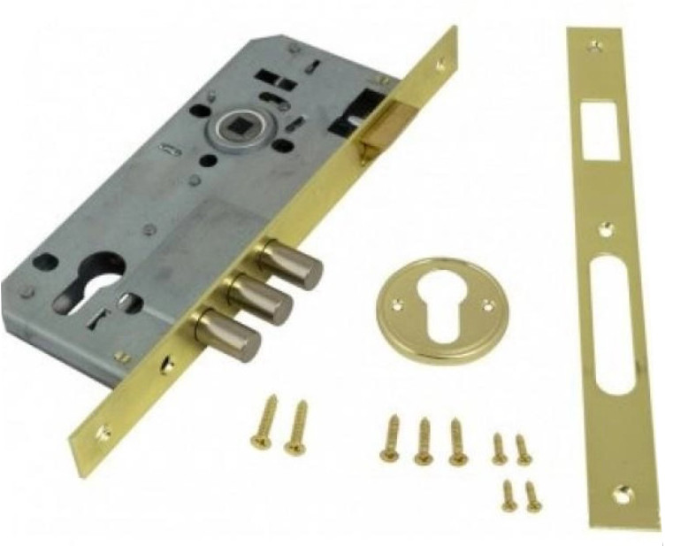 Замок врізний основний Kale 152 3MR (2000) латунь (Туреччина)