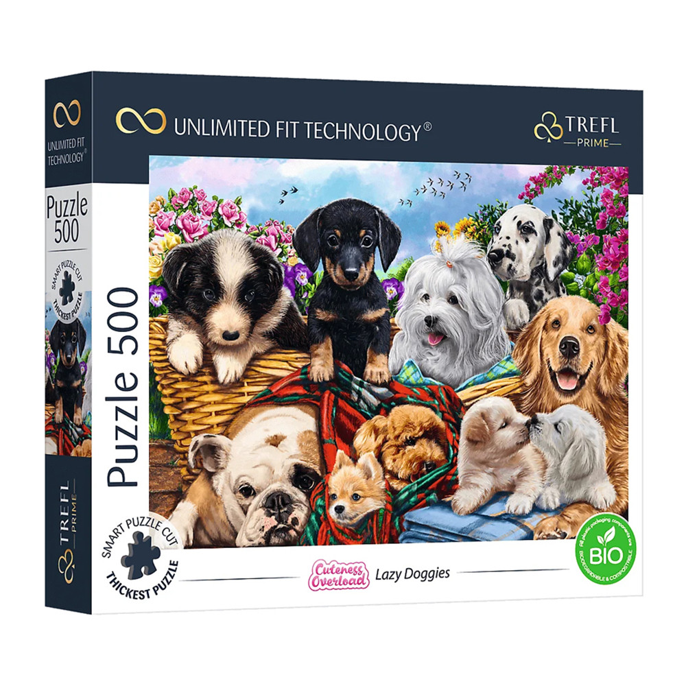 Пазл "Безмежна колекція. Милі песенята", 500 елементів Trefl (5900511374643)