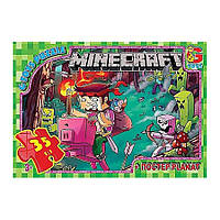 Пазли дитячі "Minecraft" Майнкрафт G-Toys MC776, 35 елементів , Vse-detyam
