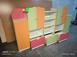 Стінка для дитячих іграшок Будиночок ST-1004