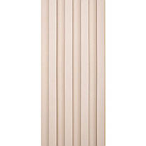 Рейка декоративна WPC стінова 3000х160х23мм Молочний SW-00001858, фото 5