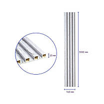 Рейка декоративна WPC стінова 3000х160х23мм Мармур SW-00001862, фото 3