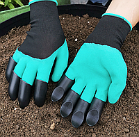 Садовые перчатки с когтями Garden Genie Glove Перчатки для огорода ТОП_LCH