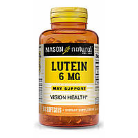 Натуральная добавка Mason Natural Lutein 6 mg, 60 капсул CN10948 SP