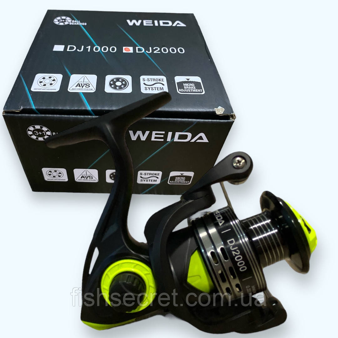 Котушка безінерційна Weida DJ 3+1 1000