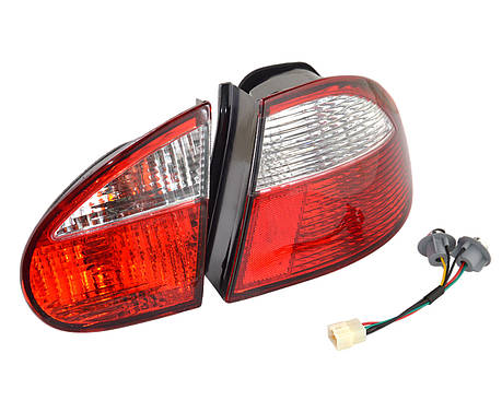 Ліхтар задній DAEWOO LANOS правий., к-т (внутрішній + зовнішній), фото 1